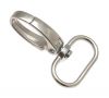 10er Pack Karabinerhaken 25 x 48mm mit drehbarem geradem Wirbel