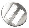 10er Pack Halfterring Halfterschnalle Oval 25mm Schiebeschnalle