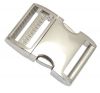 Metall Steckschnalle ( Steckschlie�er ) 40mm Aluminium Alu 4002