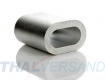 10er Pack Aluminium Pressklemmen 2,5mm Alu Presshlsen DIN 3093