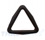 10er Pack Dreieck Triangel Ring 30mm Kunststoff