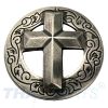 Concho #029 Western Christus Kreuz Conchos 30mm Antik Silber