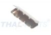 50er Pack Gurtbandende für 20mm Gurtband Metall Silbern Endstück