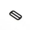10er Pack Schieber ( Stopper ) 25mm Zinkdruckguss Rund Schwarz