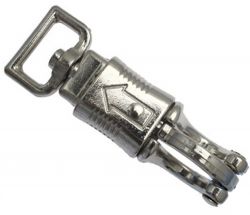 Panikhaken 106mm mit drehbarem geradem Wirbel 25mm