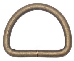 10 St D-Ringe 40mm x 23x5,0mm Kunststoff Halbrund Ring Halbrunde D Ringe D-Ring 