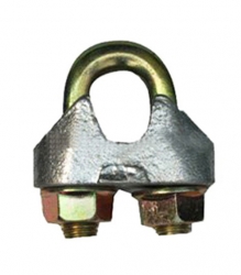50er Pack Drahtseilklemme 8mm DIN EN 13411-5 / Seilklemme