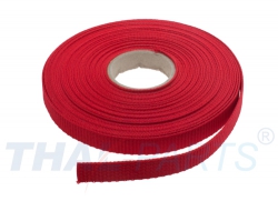 10m Gurtband 15mm Breit ca. 1,5mm stark / Rot Polypropylen
