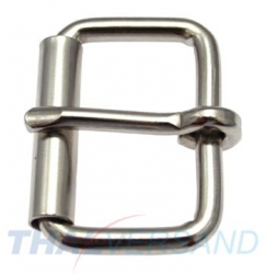 50er Pack Rollschnalle 20mm Stahl vernickelt / Rollschnallen