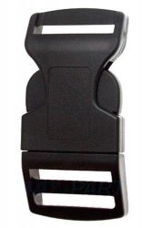 50er Pack Steckschnallen gebogen 25mm Acetal  ( Steckschlie�er )