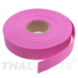10m Gurtband 30mm Breit ca. 1,6mm stark / rosa Polypropylen