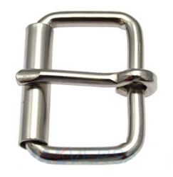 10er Pack Rollschnalle 16mm Stahl vernickelt / Rollschnallen