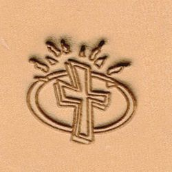 Punzierstempel 2D, Kreuz , Gr��e 25 mm