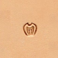 Punzierstempel Bl�tenblatt 648, Gr��e 8 mm