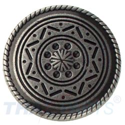 Concho #134 29mm Western Conchos Leathercraft Antik Silber