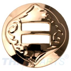 Concho #200 32mm Western G�rtel Conchos geschlitzt Gold