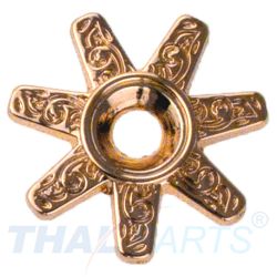 Concho #202 20mm Sporen Gold Conchos