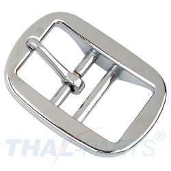 10er Pack Halfterschnalle Doppelstegschnalle 28mm Zinkdruckgu� Chrom