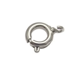 50er Pack Schmuck Federringe 8,3mm  Schmuckverschl�sse