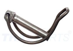 Klappstecker 10,0 x 60mm f. Rohr �55mm Edelstahl Niro Klappsplint