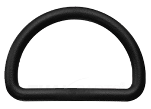 2 x D-Ring SDR 40 Kunststoff/Metall D-Ring Ringe Ringe D-Ringe Halbrund-Ring 