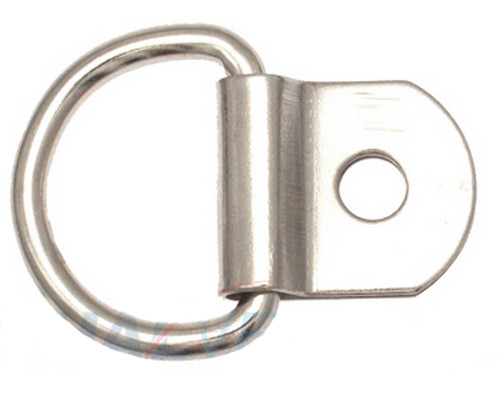 D-Ring 20mm Halbringe mit Clip 50 Stück D-Ringe mit Befestigungs Clip 