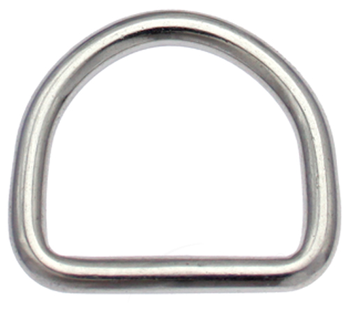 D-Ringe 20mm x16x2,9 EDELSTAHL Niro Halbrund Ring D Ring D-Ring D Ringe 10 St 