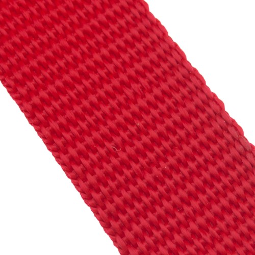 rot 10m Schlauchgurt /Schlauchband aus Polyamid 25mm breit 
