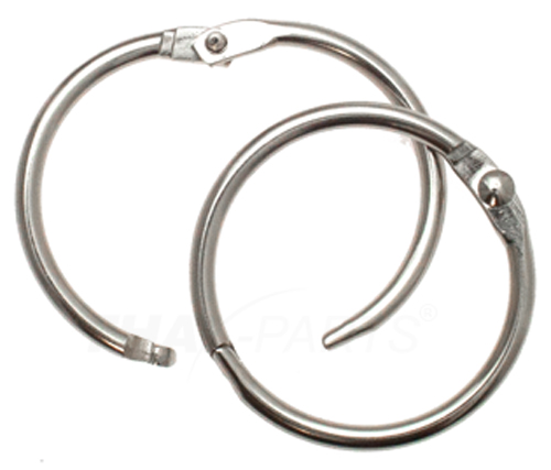 Edelstahl Schlüsselringe Verbindungsringe von 8 bis 38 mm 10 Stück bis 500 Stück 