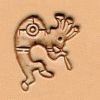 Punzierstempel 3D, Kokapelli, Gr��e 25 mm