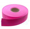 10m Gurtband 40mm Breit ca. 1,6mm stark / stark leuchtend Rosa Pink Polypropylen
