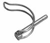 25er Pack Klappsplint 10,0 x 40mm fr Rohr 36mm Klappstecker