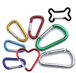 Karabinerhaken aus Aluminium